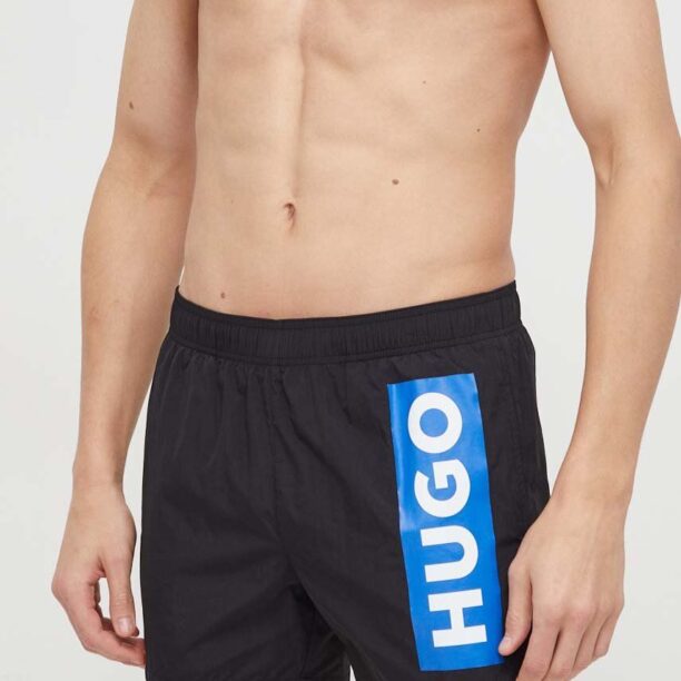 HUGO Blue pantaloni scurți de baie culoarea negru 50522960