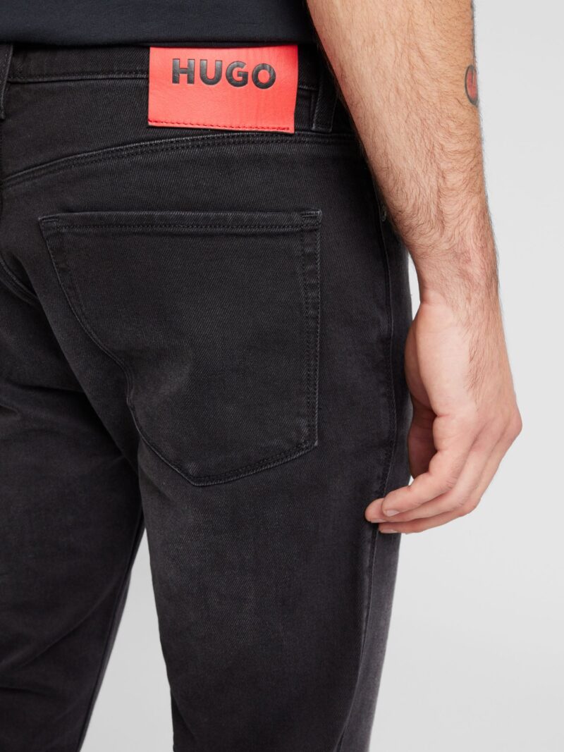 HUGO Jeans '734'  negru denim