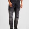 HUGO Jeans  negru denim