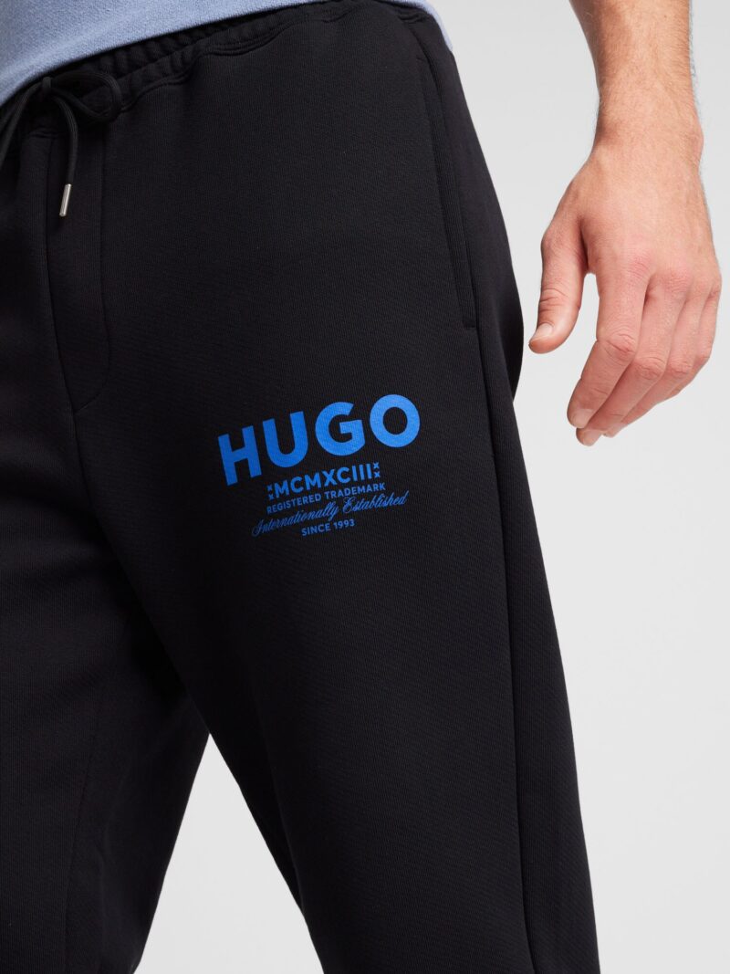 Cumpăra HUGO Pantaloni 'Nevez'  albastru regal / negru