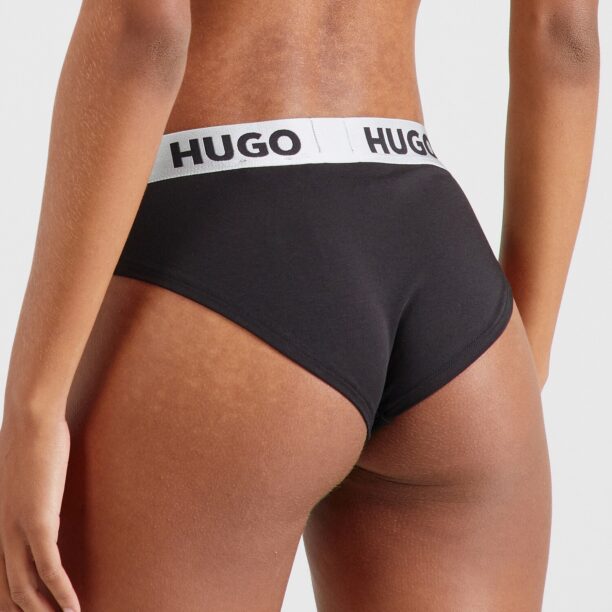 HUGO Slip  gri deschis / negru preţ