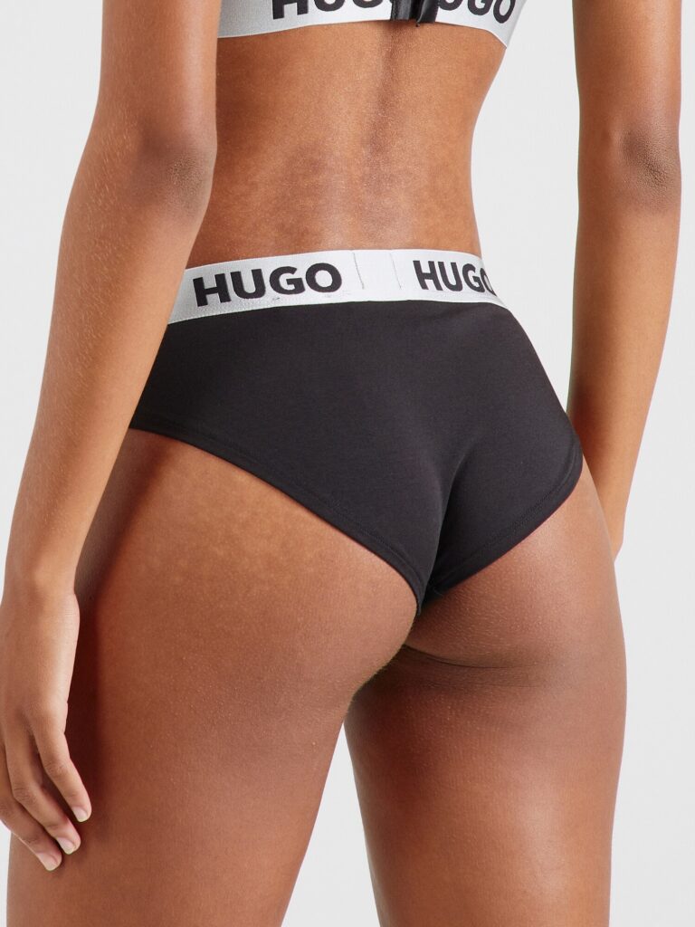 HUGO Slip  gri deschis / negru preţ