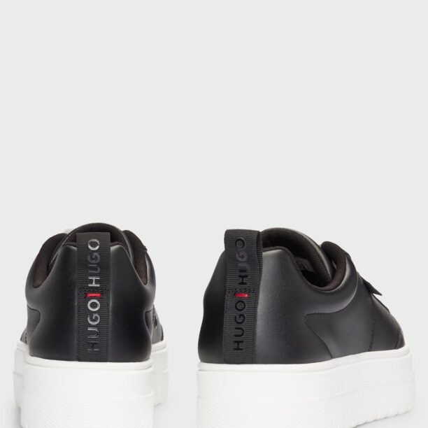 Cumpăra HUGO Sneaker low 'Lyssa'  negru / alb