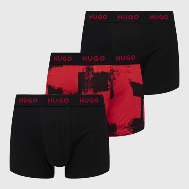 HUGO boxeri 3-pack bărbați