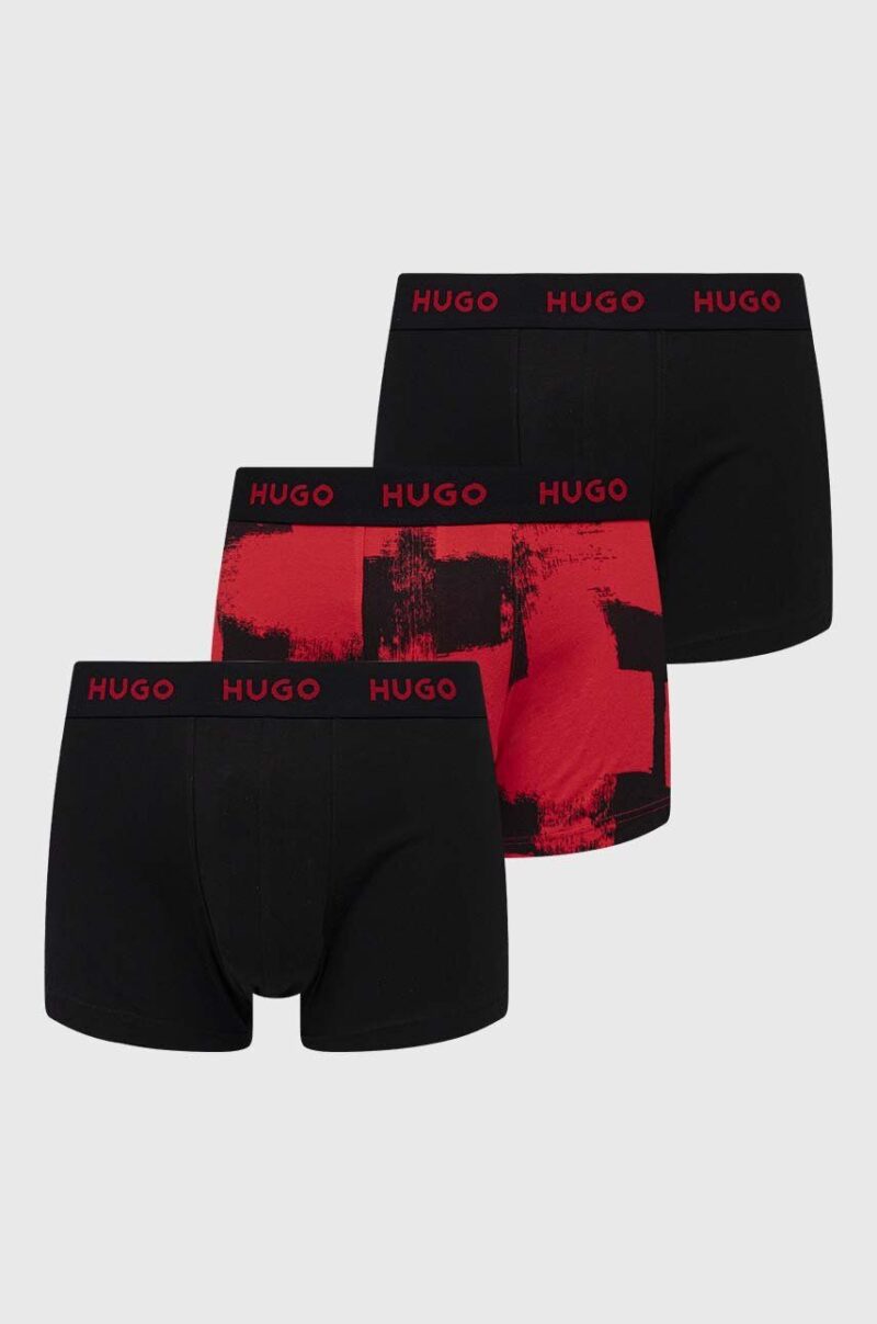 HUGO boxeri 3-pack bărbați