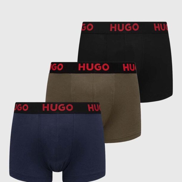 HUGO boxeri 3-pack bărbați