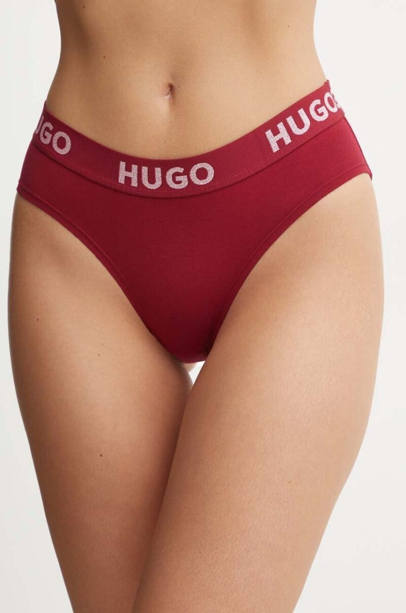 HUGO chiloti culoarea bordo