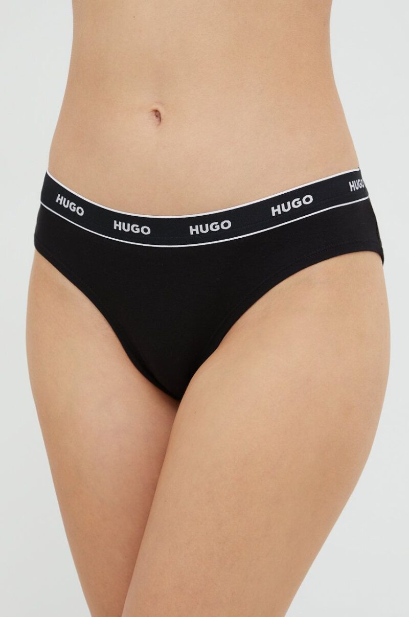 HUGO chiloți culoarea negru 50469657 preţ