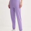 HUGO pantaloni de trening din bumbac culoarea violet