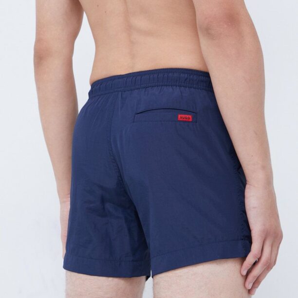 HUGO pantaloni scurți de baie culoarea bleumarin 50469323 preţ