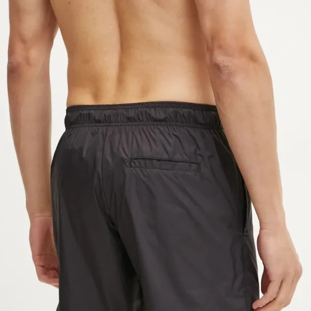 HUGO pantaloni scurti de baie culoarea negru preţ