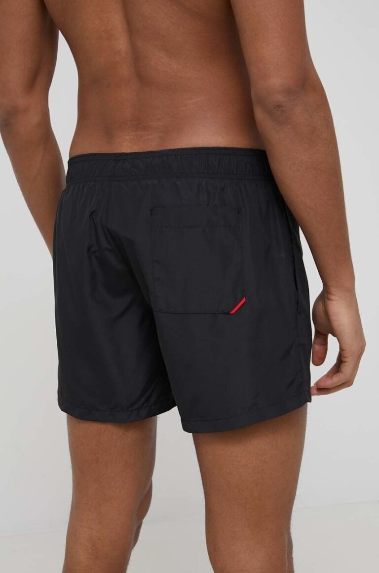 HUGO pantaloni scurți de baie culoarea negru 50469303 preţ