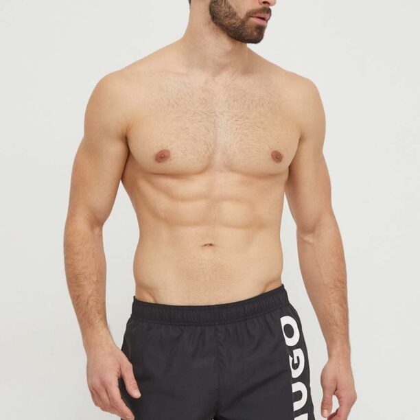 HUGO pantaloni scurți de baie culoarea negru 50513979