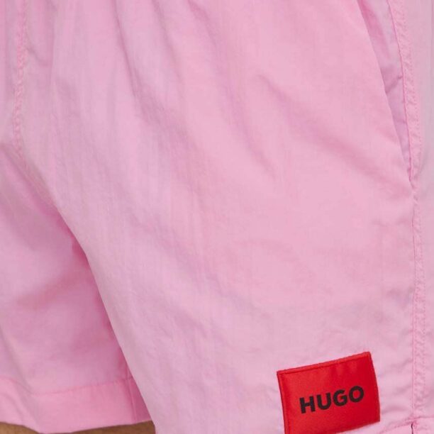 HUGO pantaloni scurți de baie culoarea roz 50469323 preţ