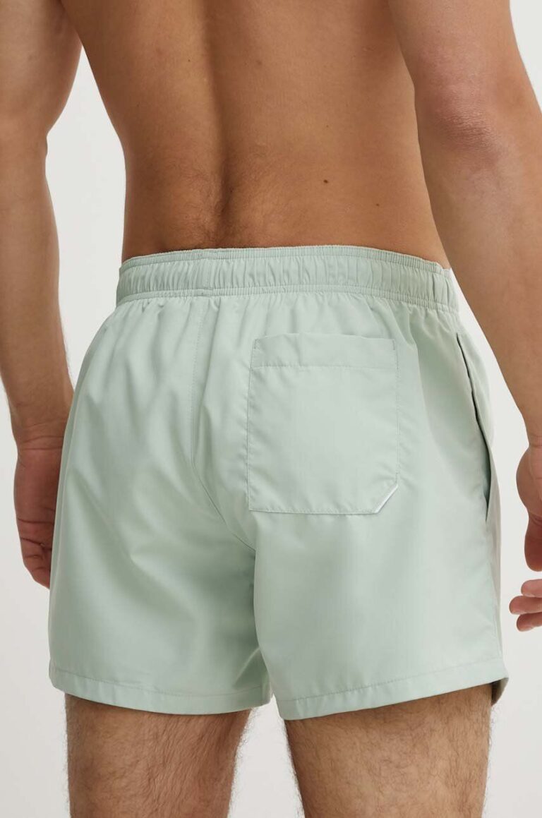 HUGO pantaloni scurti de baie culoarea verde preţ