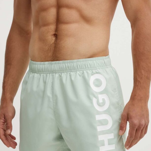 HUGO pantaloni scurti de baie culoarea verde