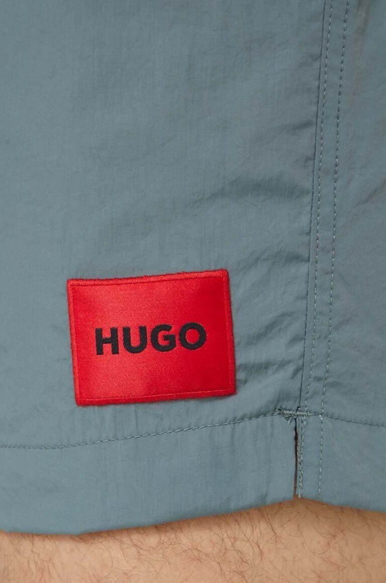 HUGO pantaloni scurți de baie culoarea verde 50469323 preţ