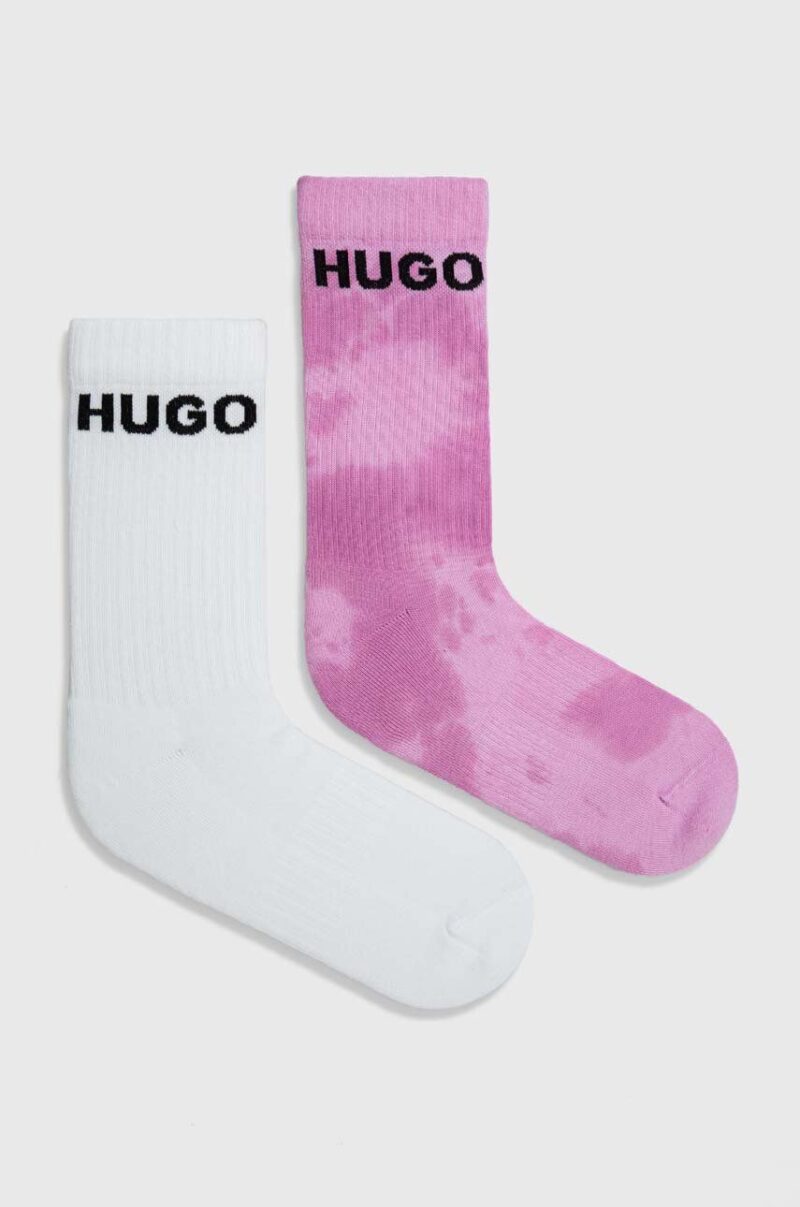 HUGO șosete 2-pack bărbați