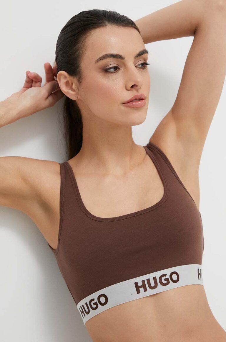 HUGO sutien culoarea maro