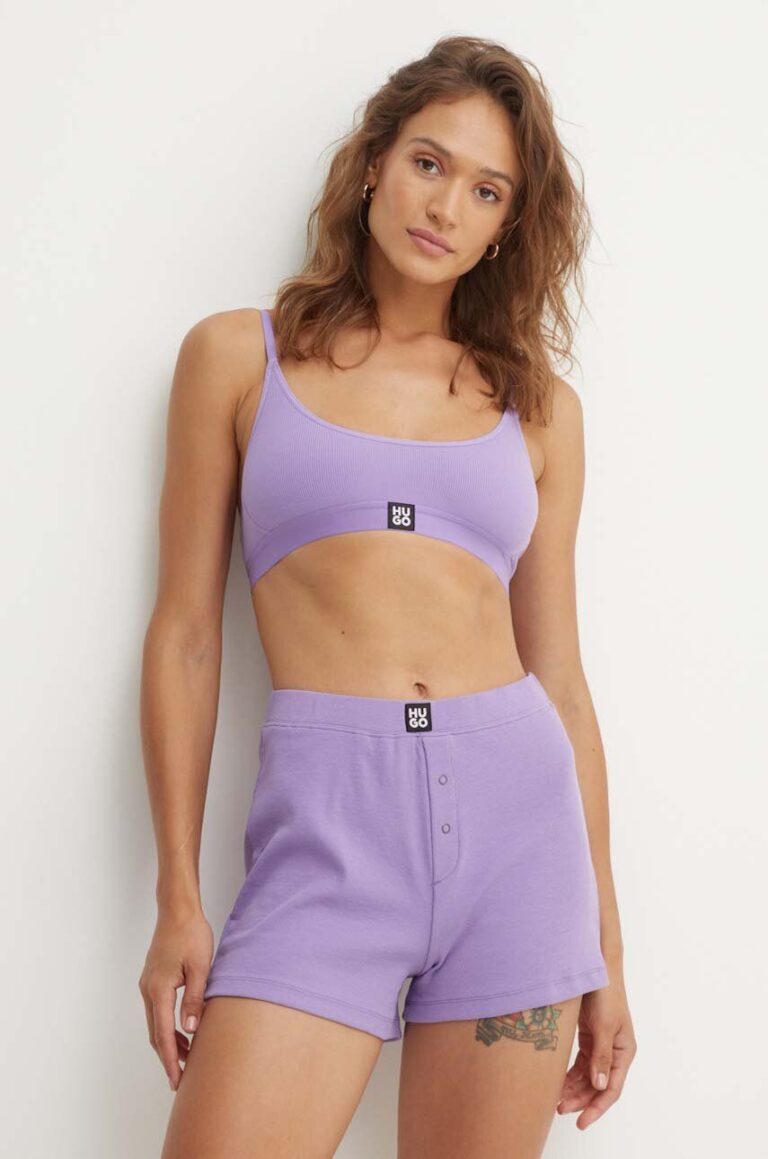 HUGO sutien culoarea violet