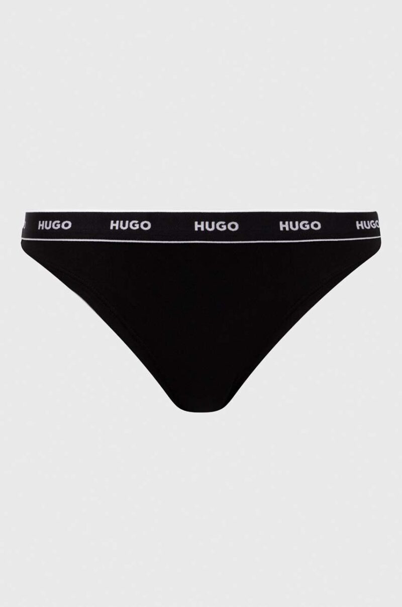 HUGO tanga 3-pack culoarea galben 50495870 preţ