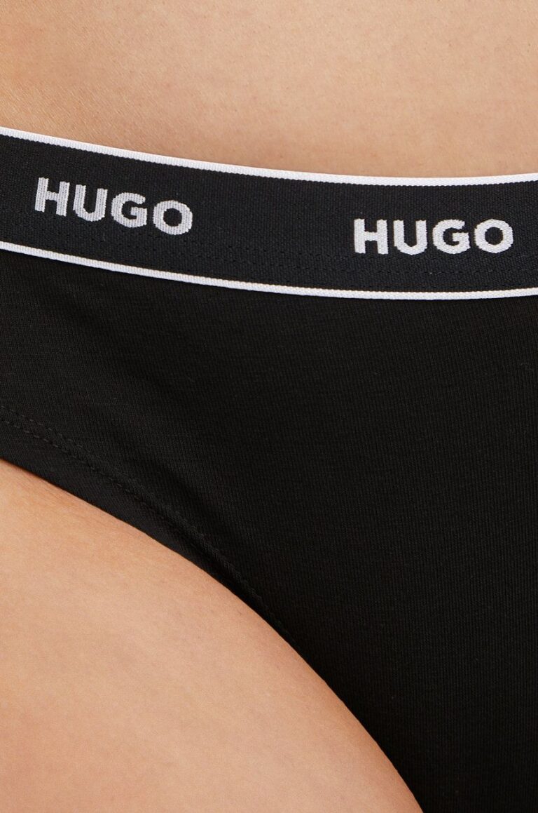 HUGO tanga (3-pack) culoarea negru 50469681 preţ