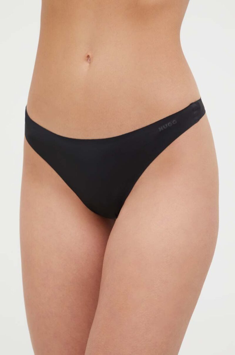 HUGO tanga 3-pack culoarea negru 50492489