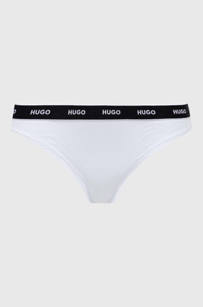 HUGO tanga 3-pack culoarea roșu 50480150 preţ