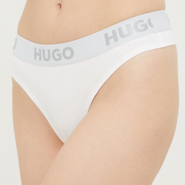 HUGO tanga culoarea alb 50469651