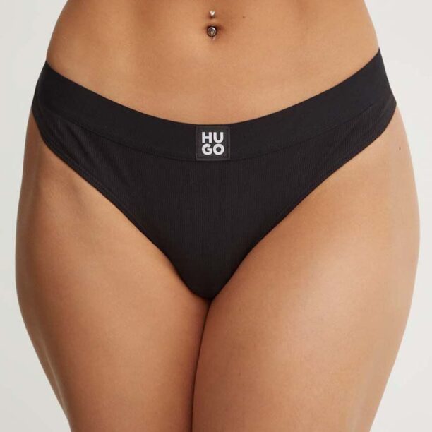 HUGO tanga culoarea negru