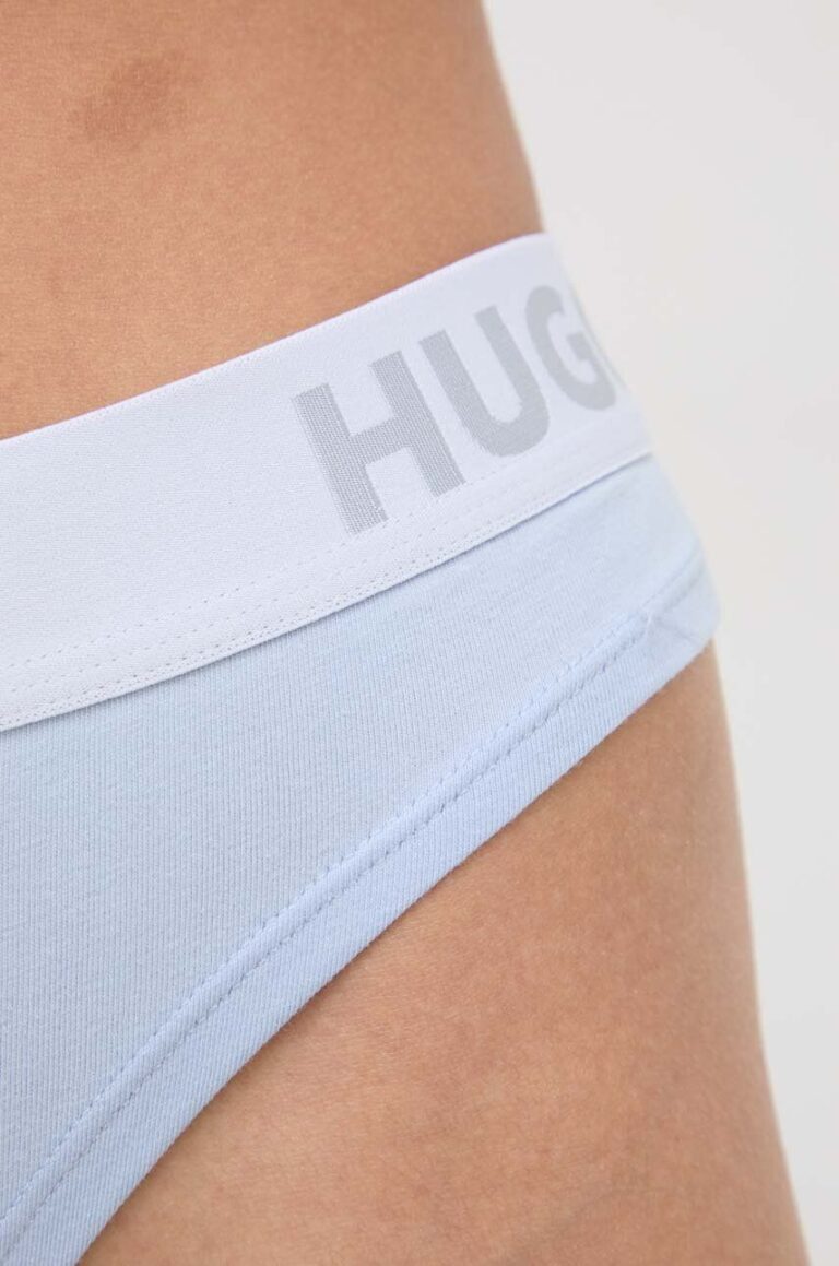 HUGO tanga culoarea violet 50480166 preţ