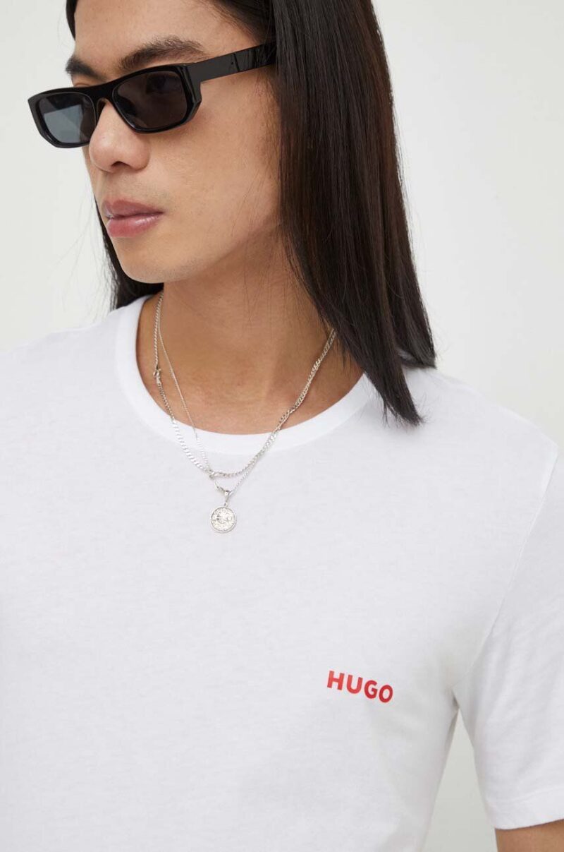 HUGO tricou din bumbac 3-pack bărbați