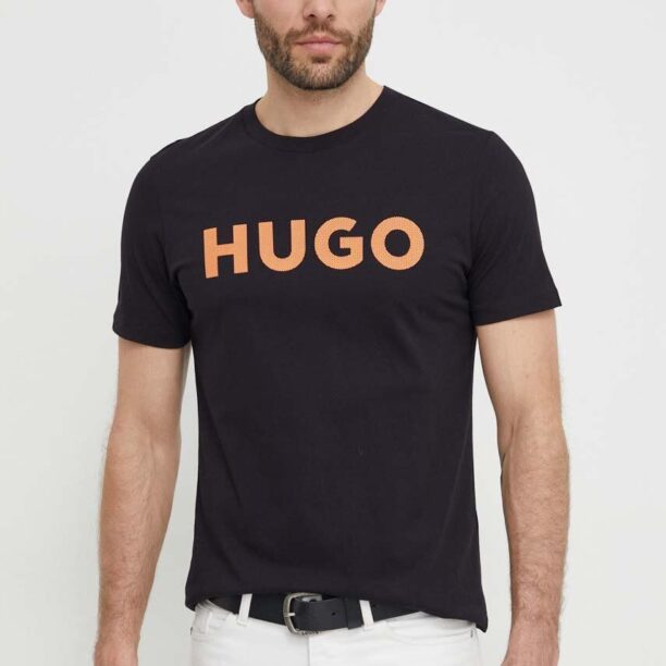 HUGO tricou din bumbac bărbați