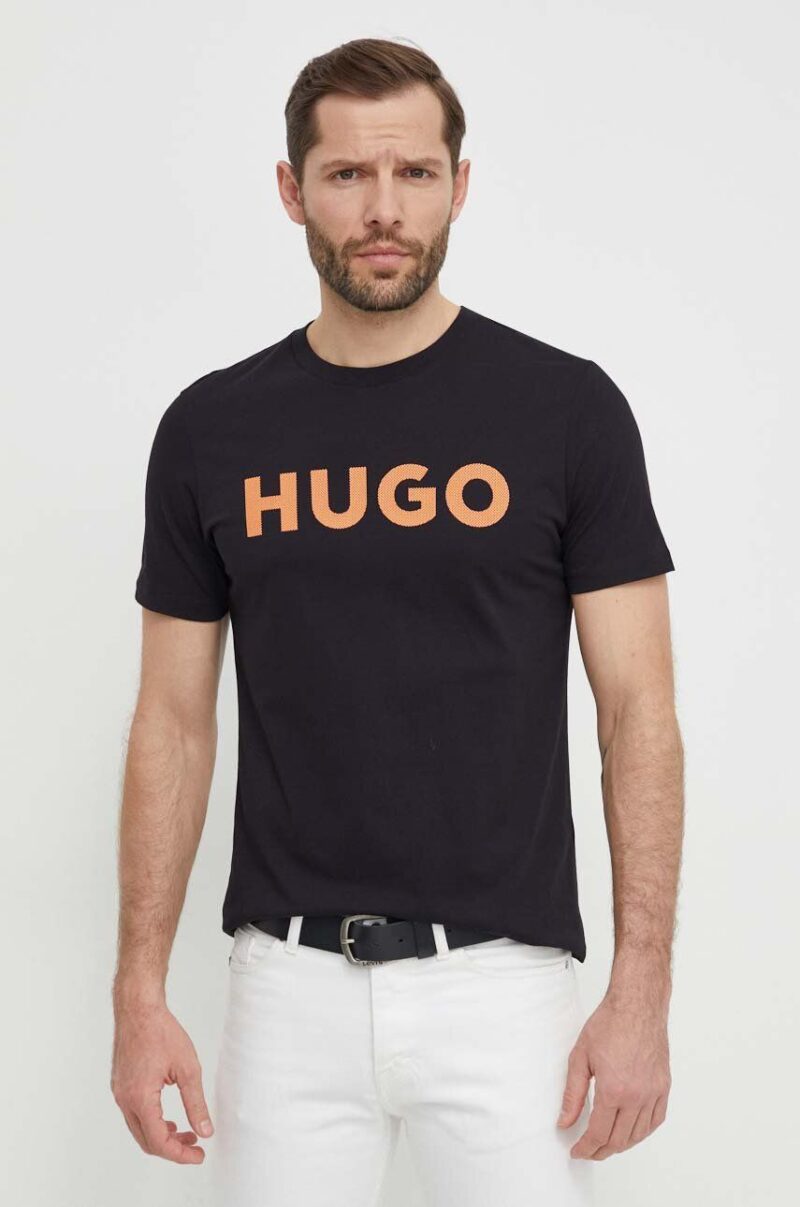 HUGO tricou din bumbac bărbați