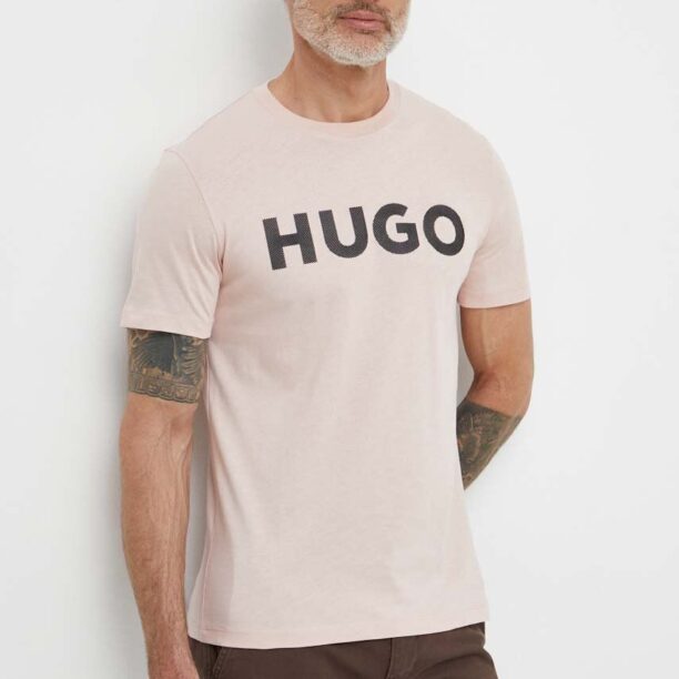 HUGO tricou din bumbac bărbați