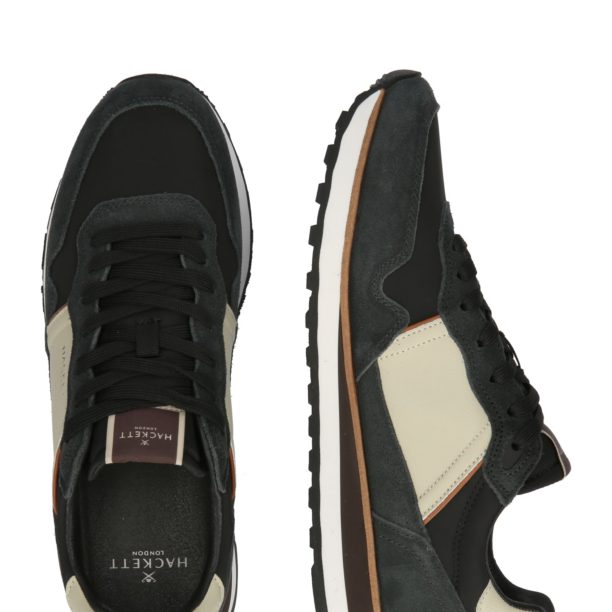 Hackett London Sneaker low  maro coniac / gri închis / negru / alb natural