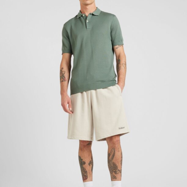 Hackett London Tricou 'STOP START'  verde stuf preţ