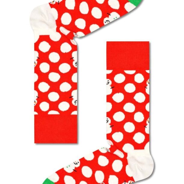 Happy Socks sosete Big Dot Snowman 2-pack preţ