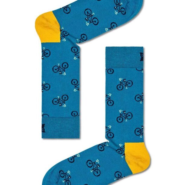 Happy Socks sosete Bike Sock culoarea turcoaz