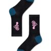 Happy Socks sosete Caroline Crew Sock femei