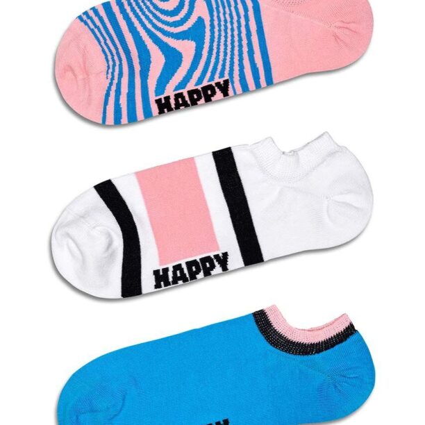 Happy Socks sosete Dizzy No Show Socks 3-pack