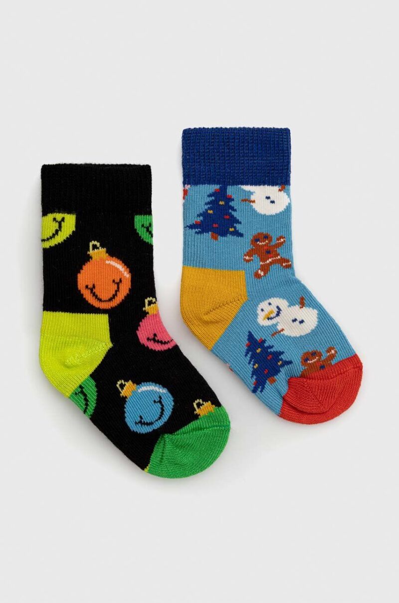 Happy Socks sosete copii Holiday 2-pack