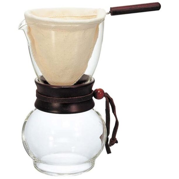 Hario set de preparare a cafelei Woodneck Drip Pot 3 Cup