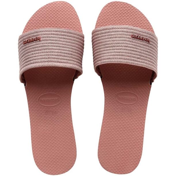 Havaianas papuci YOU MALTA METALLIC femei