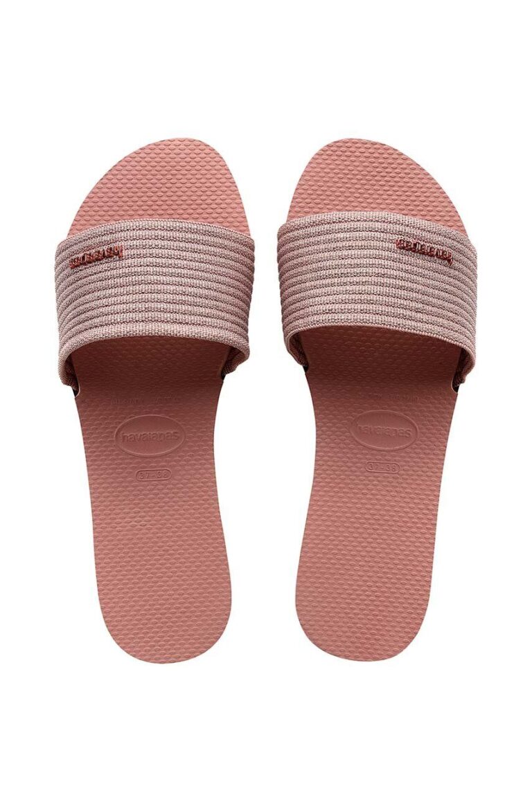 Havaianas papuci YOU MALTA METALLIC femei