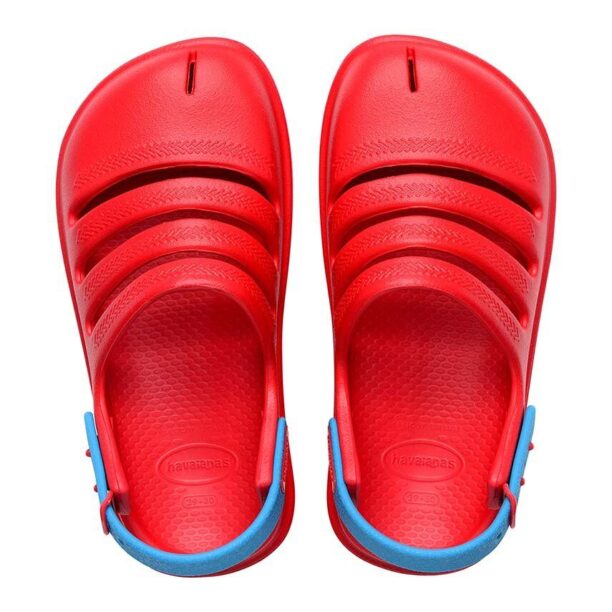 Havaianas sandale copii CLOG culoarea rosu