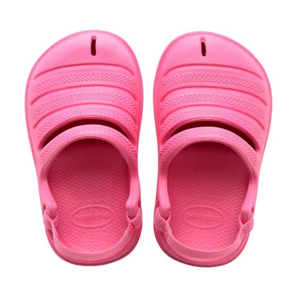 Havaianas sandale copii CLOG culoarea roz