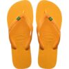 Havaianas slapi BRASIL culoarea galben