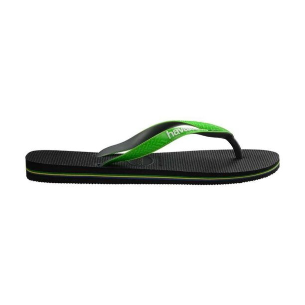 Havaianas slapi copii BRASIL MIX culoarea verde preţ