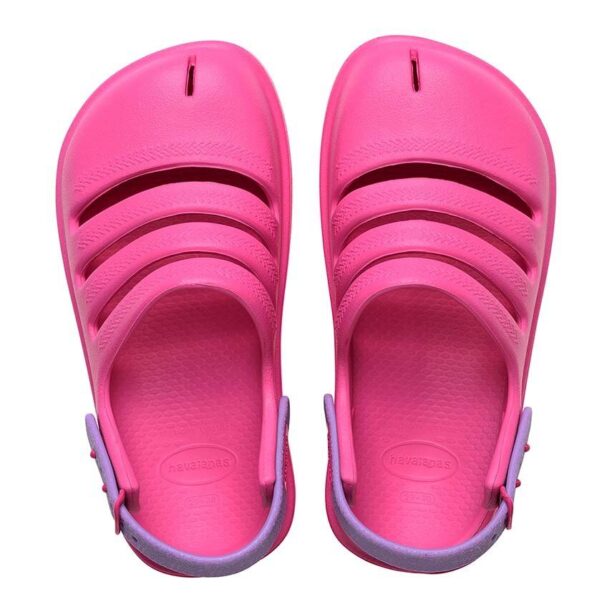 Havaianas slapi copii CLOG culoarea roz